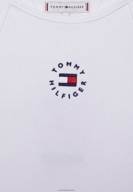 أبيض Tommy Hilfiger قمة التراث الغافي 446447719