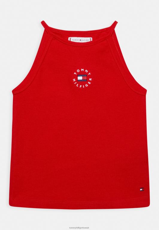 قرمزي عميق Tommy Hilfiger قمة التراث الغافي 446447723