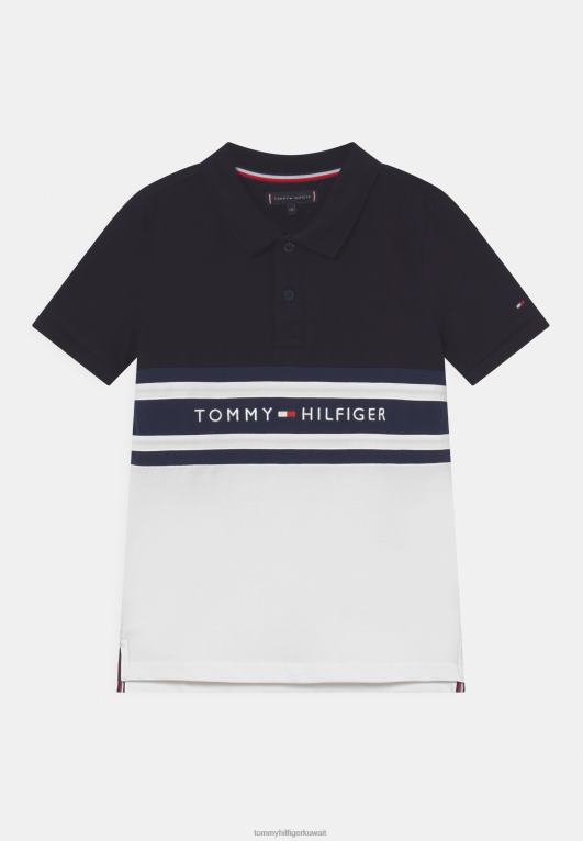 سماء الصحراء Tommy Hilfiger قميص بولو ملون 446447725