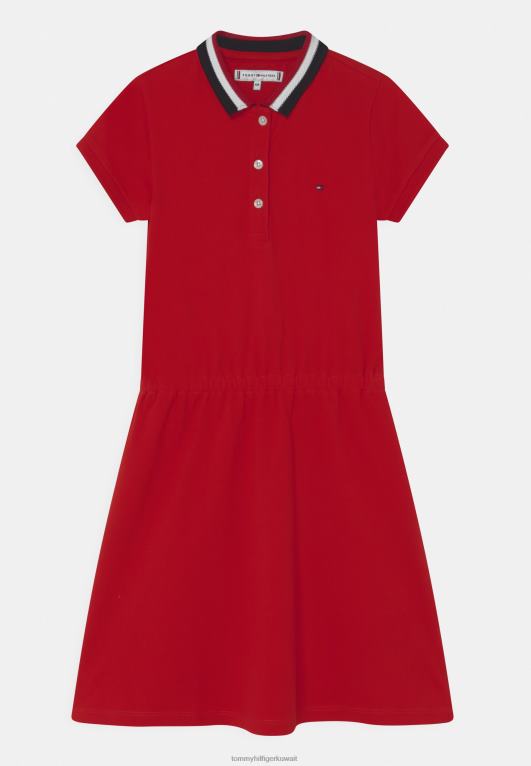 قرمزي عميق Tommy Hilfiger اللباس الأساسي لباس اليوم 446447734