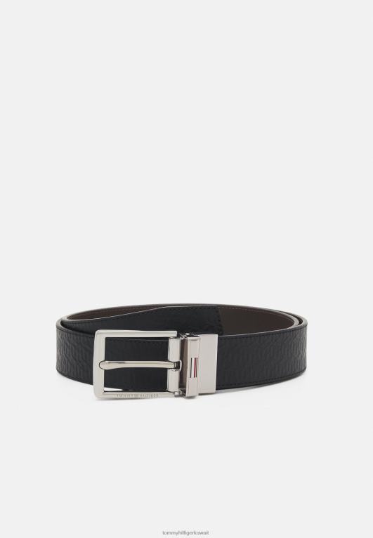 أسود Tommy Hilfiger حزام الأعمال 446447744