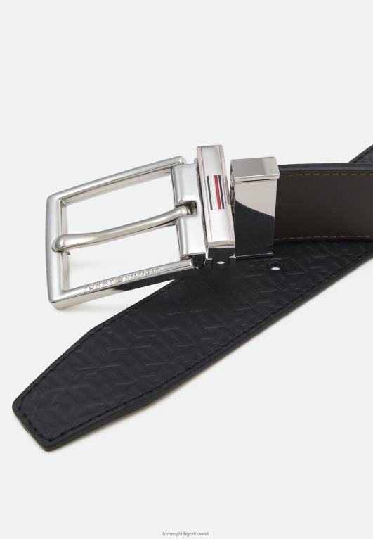 أسود Tommy Hilfiger حزام الأعمال 446447744