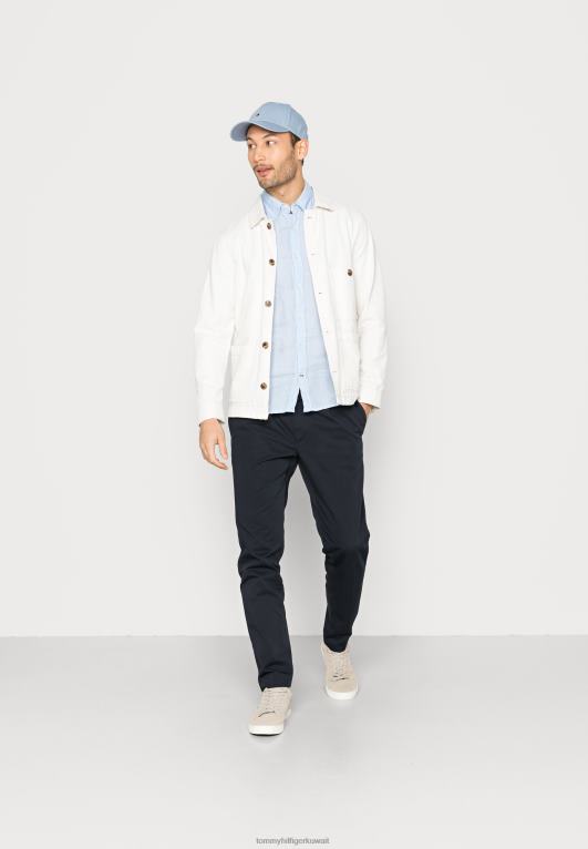 الأزرق الهادئ Tommy Hilfiger قميص مصبوغ 446447766