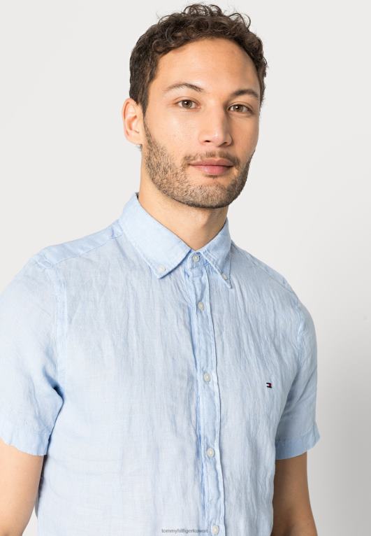 الأزرق الهادئ Tommy Hilfiger قميص مصبوغ 446447766