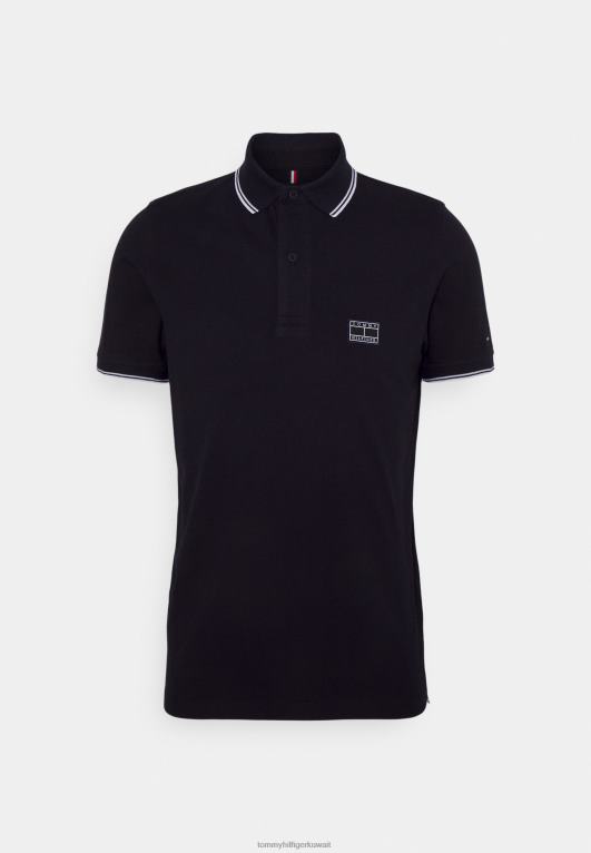 سماء الصحراء Tommy Hilfiger قميص بولو ذو شارة صغيرة 446447779