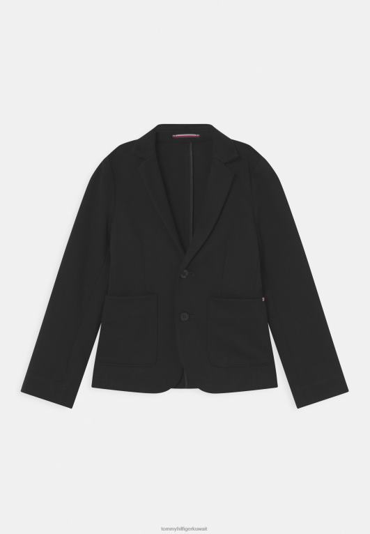 أسود Tommy Hilfiger سترة بليزر مريحة 446447788