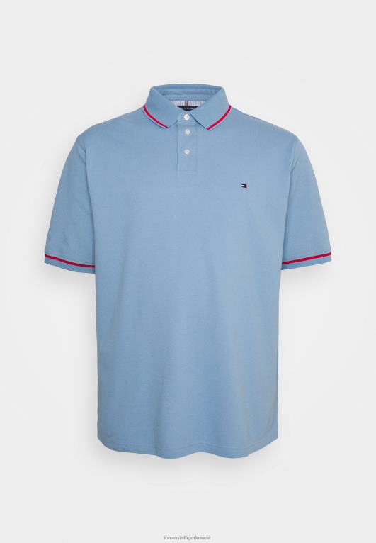 الفجر الأزرق Tommy Hilfiger قميص بولو مائل 446447793