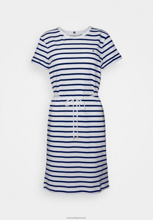 بريتون / سماء الصحراء البيضاء Tommy Hilfiger تحول بارد فستان قصير فستان جيرسي 446447797