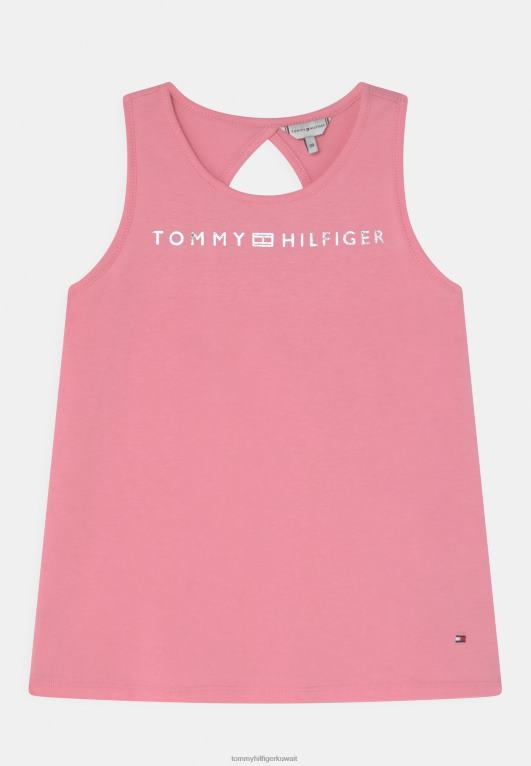 الوردي الطازج Tommy Hilfiger شعار أعلى 446447801