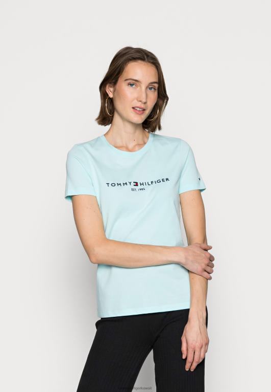 الجليد القطبي Tommy Hilfiger تي شيرت بطباعة عادية 446447816