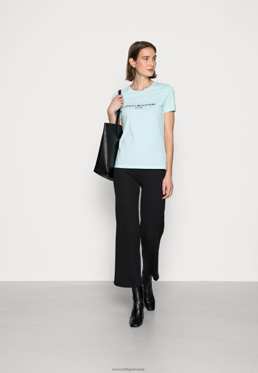 الجليد القطبي Tommy Hilfiger تي شيرت بطباعة عادية 446447816