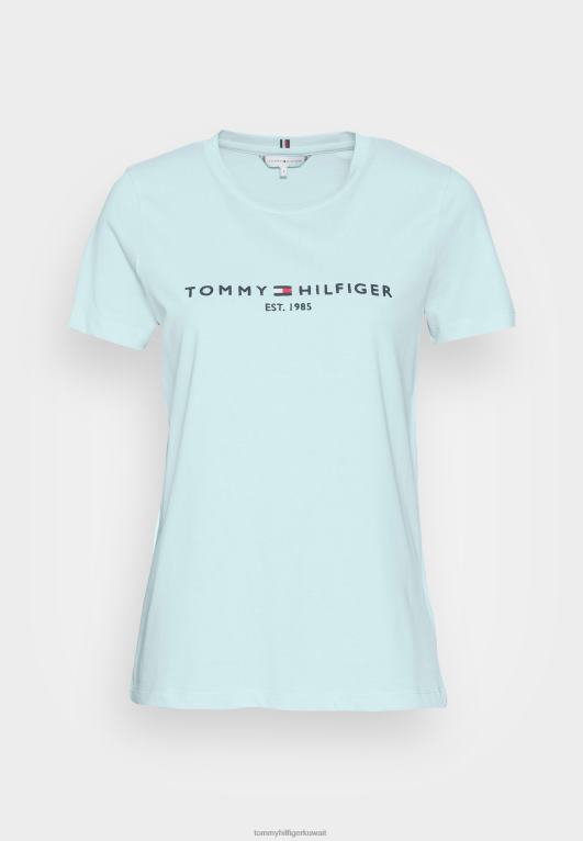 الجليد القطبي Tommy Hilfiger تي شيرت بطباعة عادية 446447816