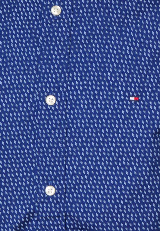 أزرق بحري كربوني/أزرق منسم Tommy Hilfiger قميص صغير ناعم 446447818