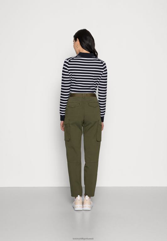 خشب الزيتون Tommy Hilfiger مزيج بنطلون مدبب 446447826