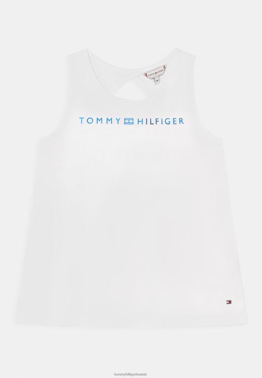 أبيض Tommy Hilfiger شعار أعلى 446447827