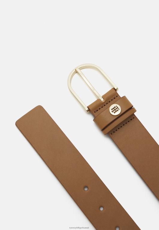 الكاكي الريف Tommy Hilfiger حزام منحني كلاسيكي 446447828