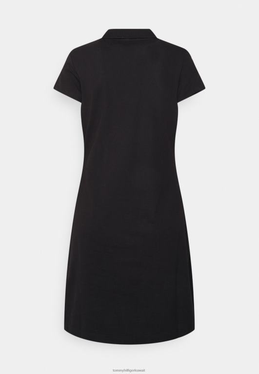 أسود Tommy Hilfiger فستان قصير بدائرة رفيعة 446447852