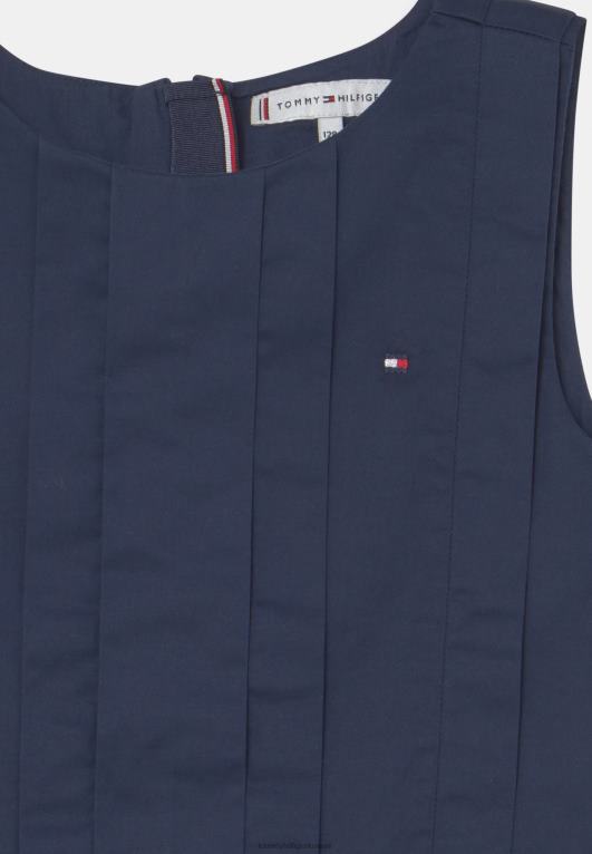 البحرية الشفق Tommy Hilfiger فستان مخطط عالمي فستان كوكتيل/فستان حفلة 446447897