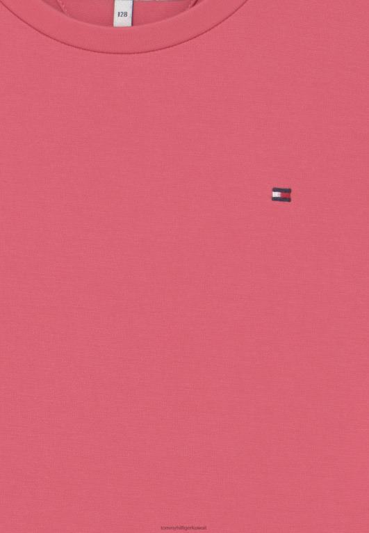 البطيخ العميق Tommy Hilfiger فستان جيرسي مخطط عالمي 446447915