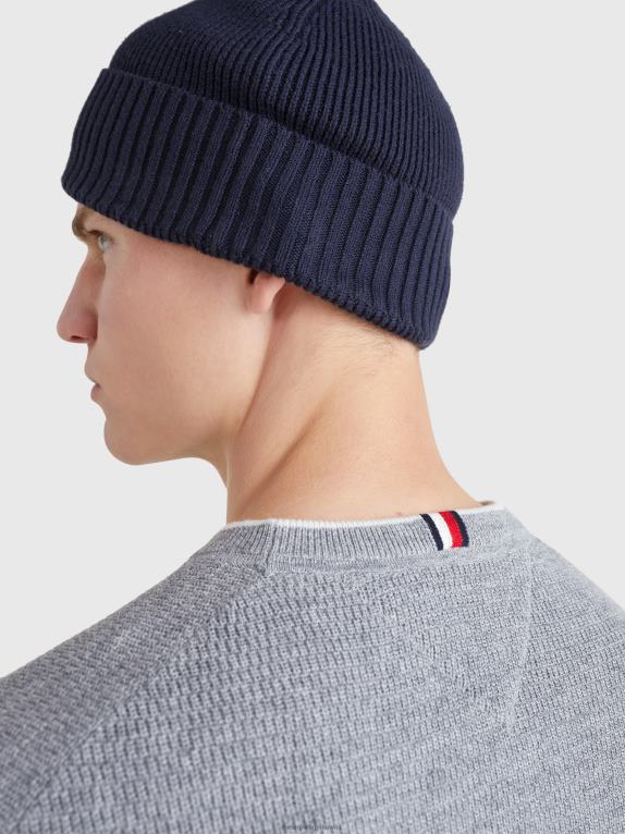 هيذر سبارك رمادي غامق Tommy Hilfiger كنزة برقبة دائرية متباينة الألوان 44644791