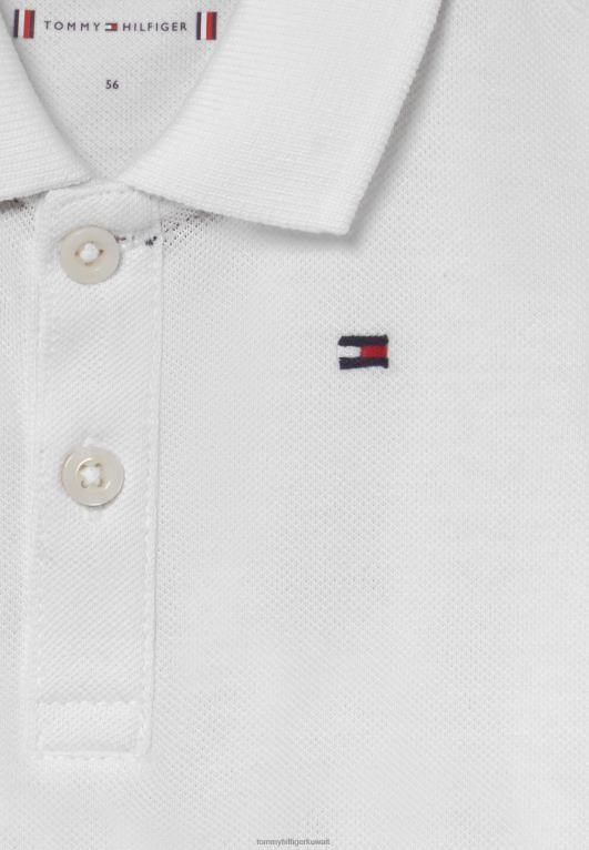 أبيض Tommy Hilfiger قميص بولو ملون للأطفال 446447934