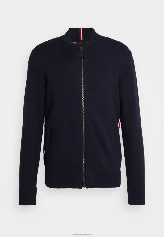 سماء الصحراء Tommy Hilfiger سترة بيسبول بسحاب متطورة 446447939