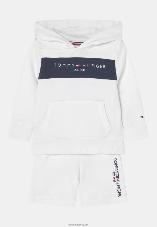 أبيض Tommy Hilfiger مجموعة رياضية أساسية من مجموعة الألوان 446447950