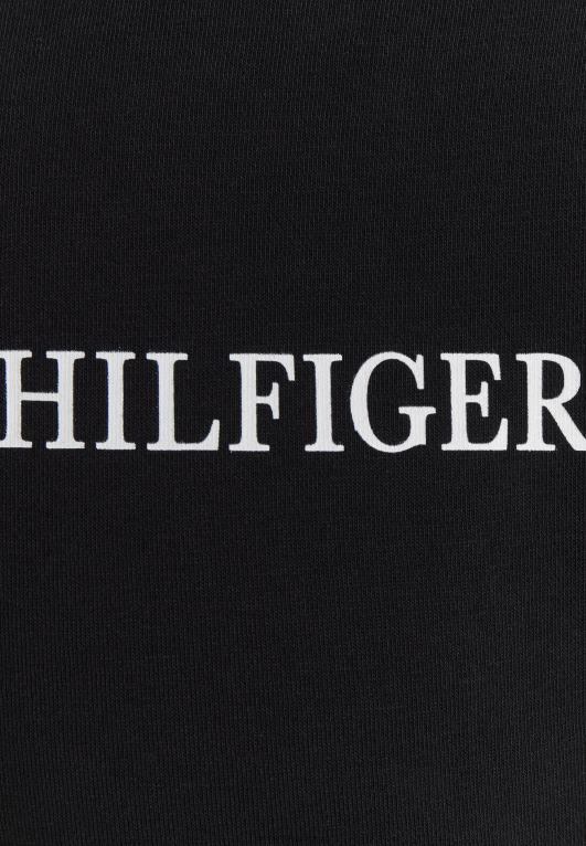 أسود Tommy Hilfiger الشعار على هوديي هوديي 446447976