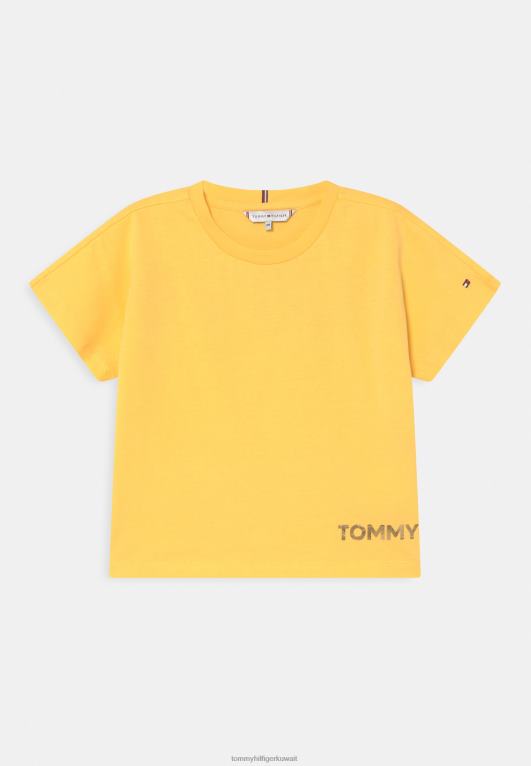 سولي Tommy Hilfiger تي شيرت بطبعة رقائق معدنية 446448000