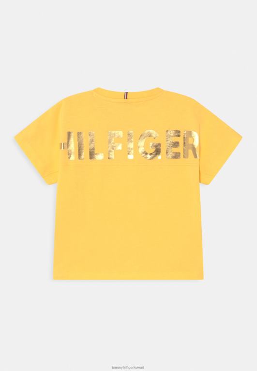 سولي Tommy Hilfiger تي شيرت بطبعة رقائق معدنية 446448000