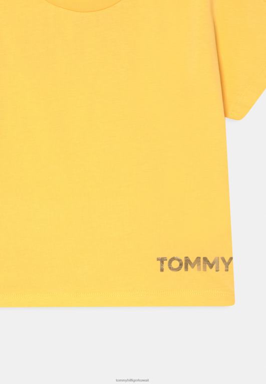 سولي Tommy Hilfiger تي شيرت بطبعة رقائق معدنية 446448000