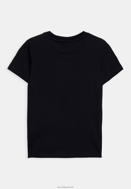 سماء الصحراء Tommy Hilfiger تي شيرت مطبوع عليه عيد الحب للجنسين 446448008