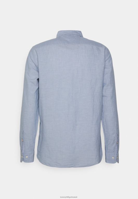 الفجر الأزرق Tommy Hilfiger قميص دوبي 446448024