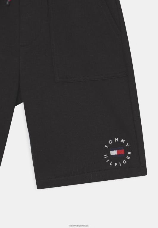 أسود Tommy Hilfiger شورت تراث للجنسين 446448030
