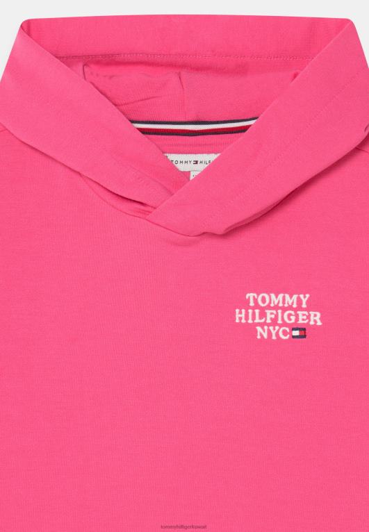 التنبيه الوردي Tommy Hilfiger مدينة نيويورك هوديي البلوز 446448035