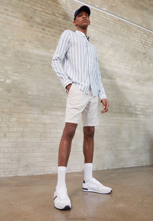 أبيض Tommy Hilfiger المدربين عداء مبدع 446448036