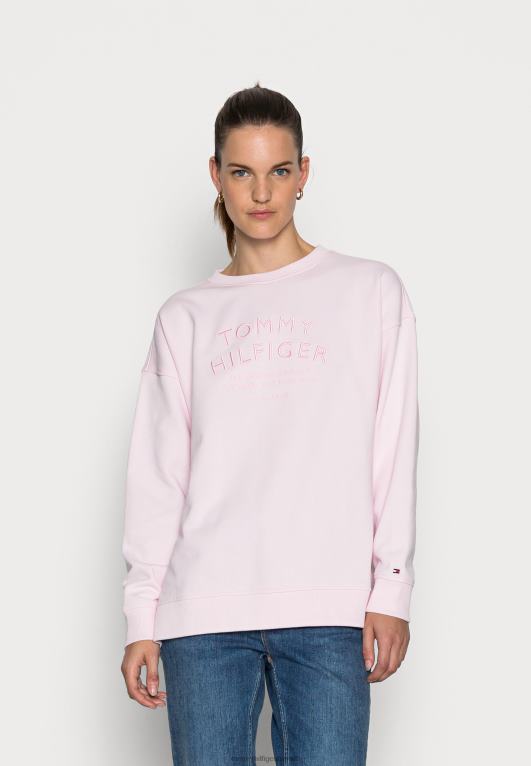 وردي فاتح Tommy Hilfiger سترة مريحة 446448044