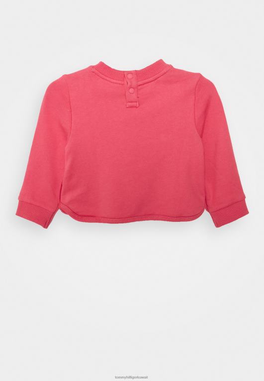 البطيخ العميق Tommy Hilfiger سترة طاقم القلب 446448082