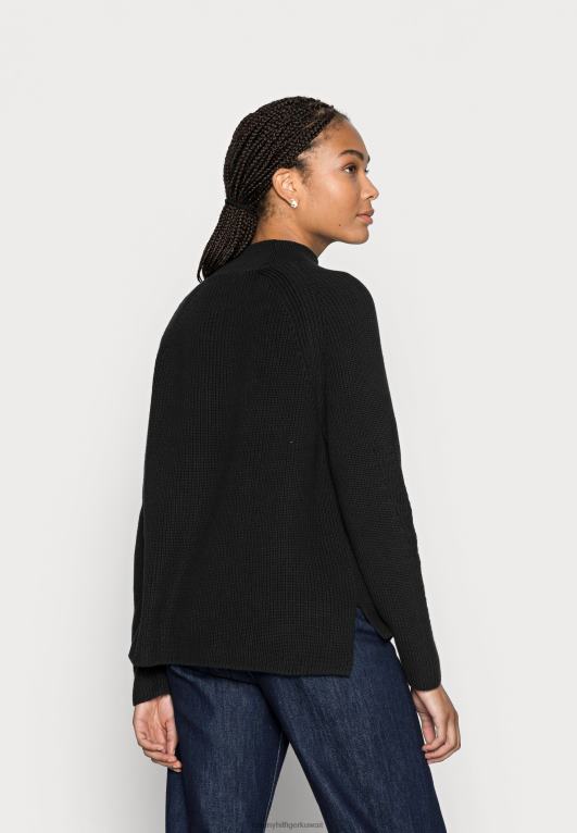 أسود Tommy Hilfiger سترة هايانا وهمية 446448098