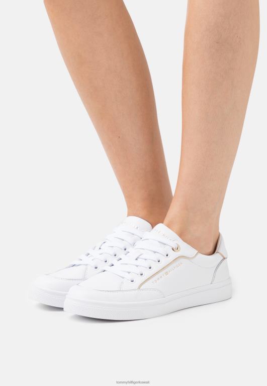 أبيض Tommy Hilfiger المدربين الأنابيب المعدنية 446448109
