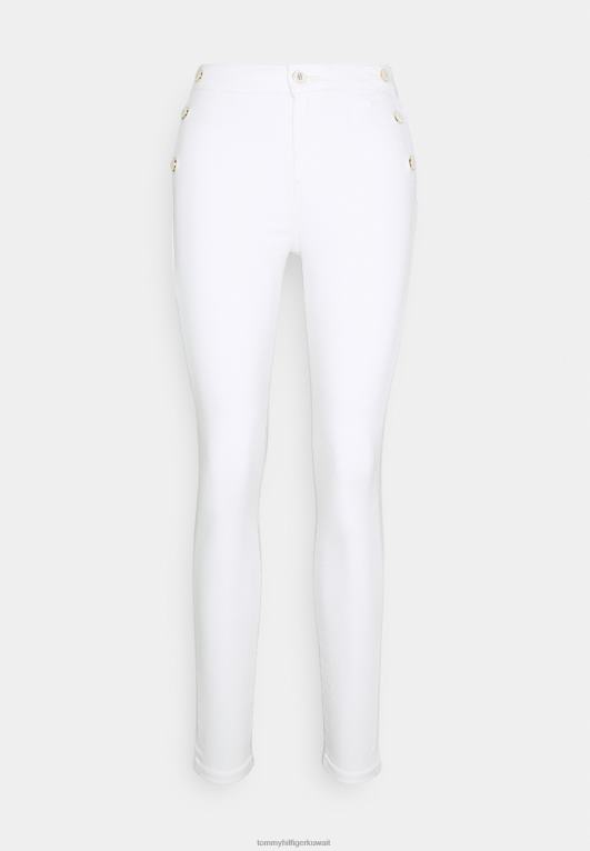 أبيض Tommy Hilfiger سراويل هارلم ناعمة 446448112