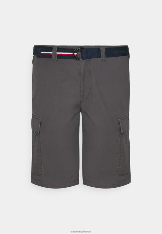 الرماد الداكن Tommy Hilfiger جون حزام البضائع السراويل 446448142