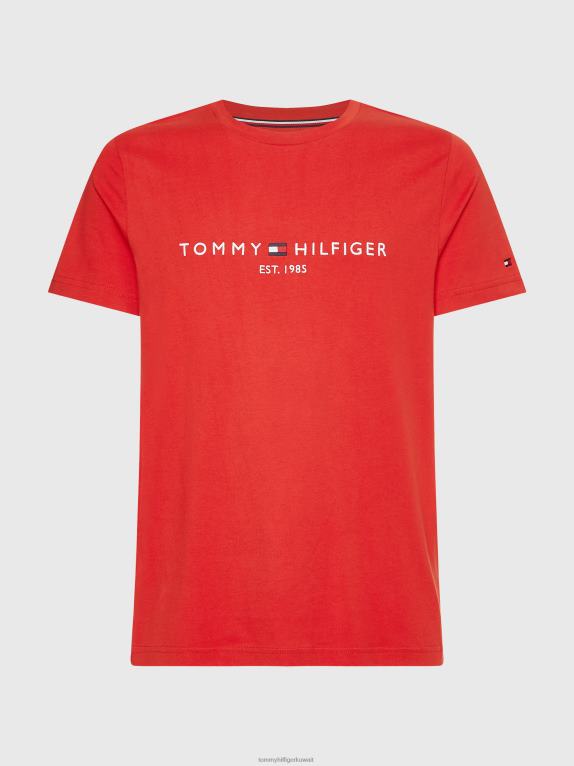 لهب الإمبراطورية Tommy Hilfiger تي شيرت من القطن العضوي بقصة ضيقة 44644815