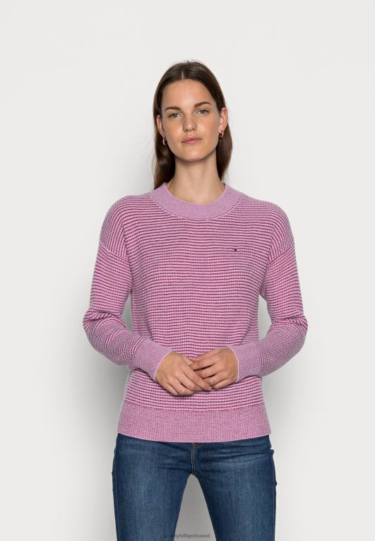 روبي قرمزي / مضيئة Tommy Hilfiger سترة صوفية بلونين 446448159