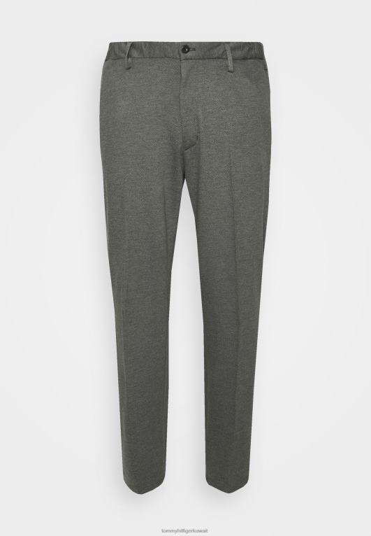 هيذر رمادي Tommy Hilfiger بنطال بليكر مريح 446448163