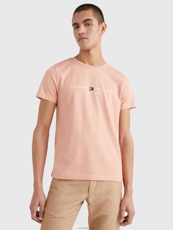 جوافة Tommy Hilfiger تي شيرت من القطن العضوي بقصة ضيقة 44644816