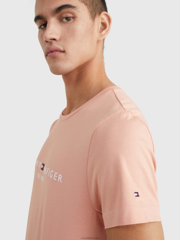 جوافة Tommy Hilfiger تي شيرت من القطن العضوي بقصة ضيقة 44644816