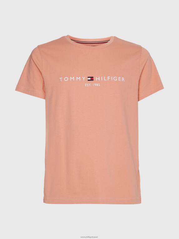 جوافة Tommy Hilfiger تي شيرت من القطن العضوي بقصة ضيقة 44644816