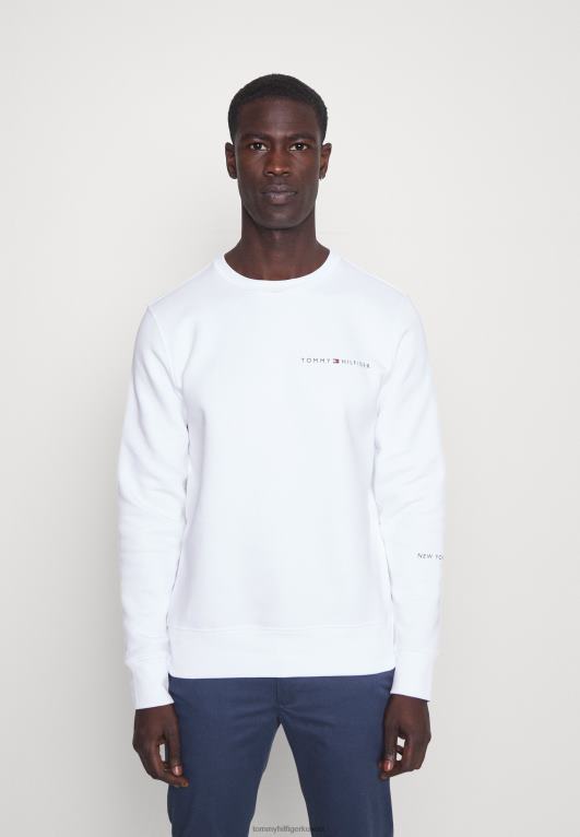 أبيض Tommy Hilfiger قميص من النوع الثقيل متعدد المواضع 446448172