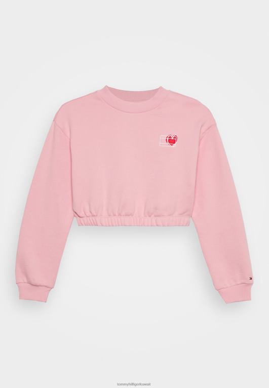 الوردي الجليدي Tommy Hilfiger البلوز عيد الحب 446448213